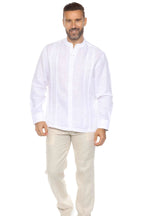 Camisa Mojito Collection Mangas Largas Lisa Cuello Chino Bordados Para Caballeros by Mojito