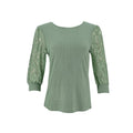 Blusa Absolutely Famous Mangas 3/4 Encaje para Damas