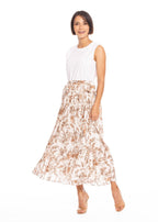 Vestido Essencia sin Mangas Estampado para Damas