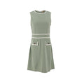 Vestido Essencia sin Mangas Liso para Damas