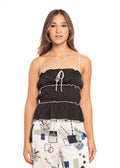 Blusa Essencia sin Mangas Lisa para Damas
