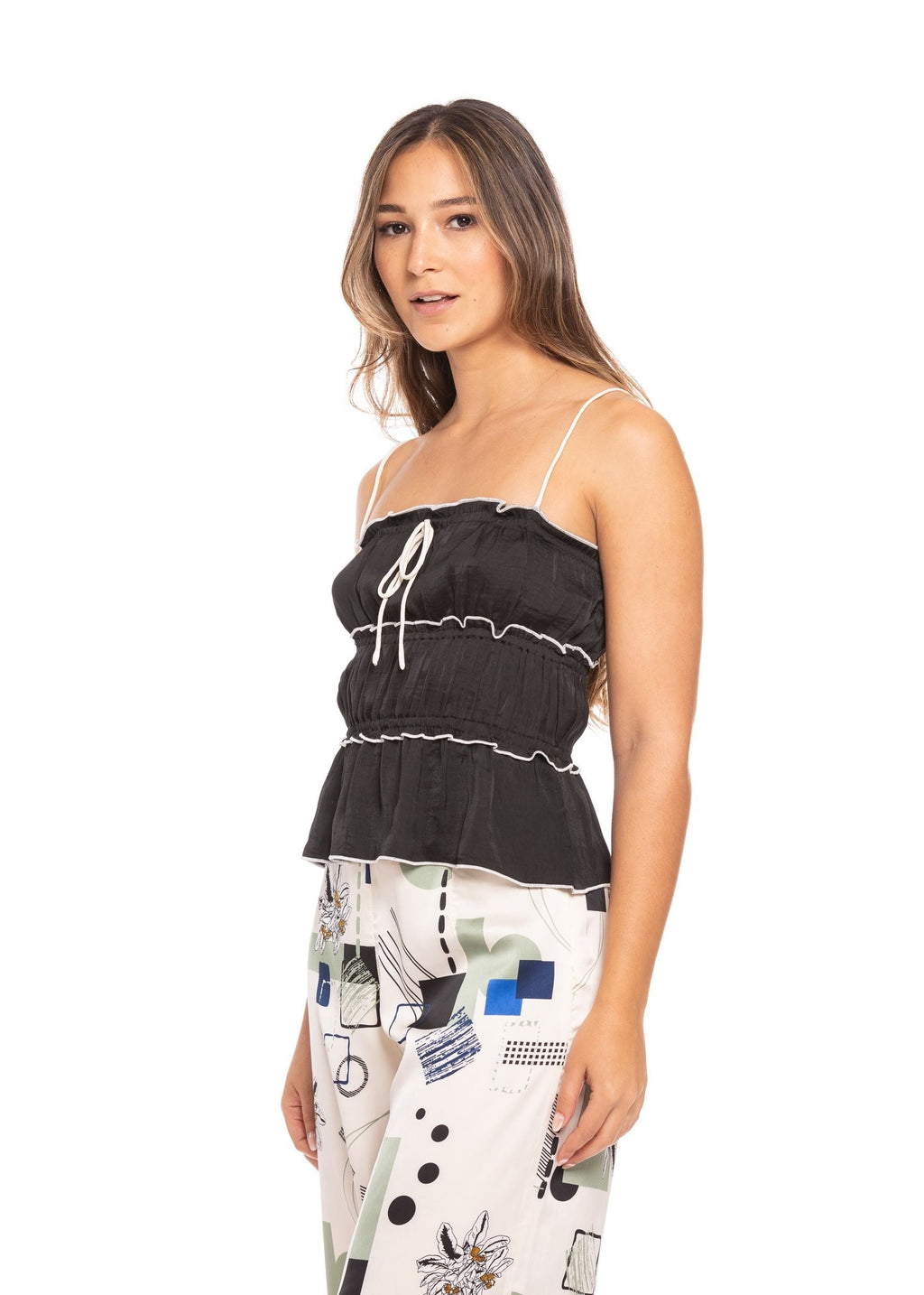 Blusa Essencia sin Mangas Lisa para Damas