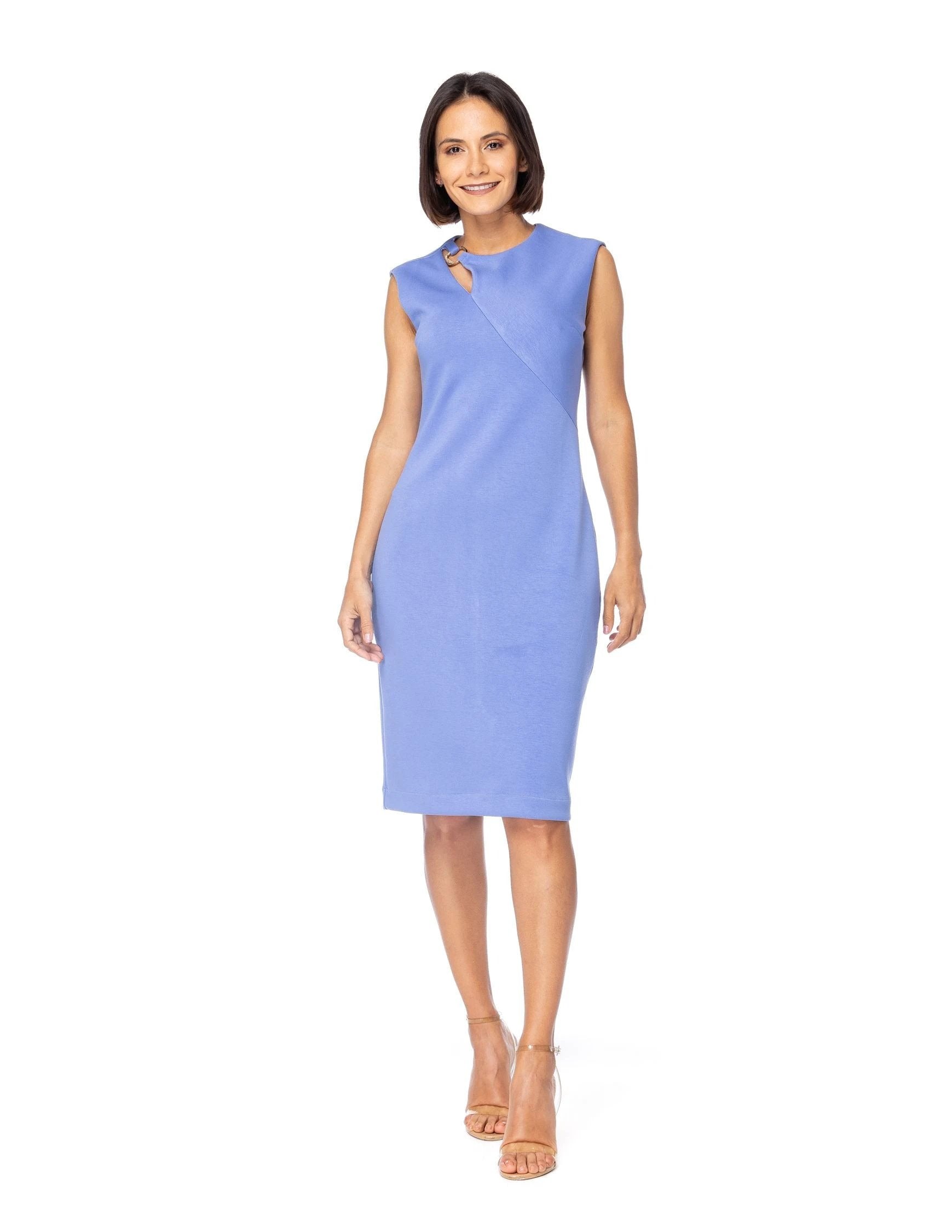 Vestido Essencia Liso Para Damas by Essencia