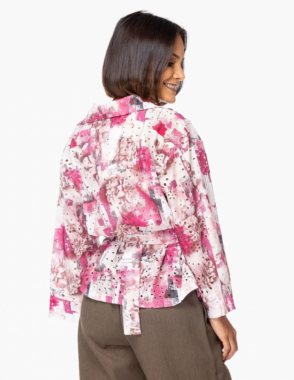 Blusa Essencia Mangas Largas Estampada Para Damas by Essencia