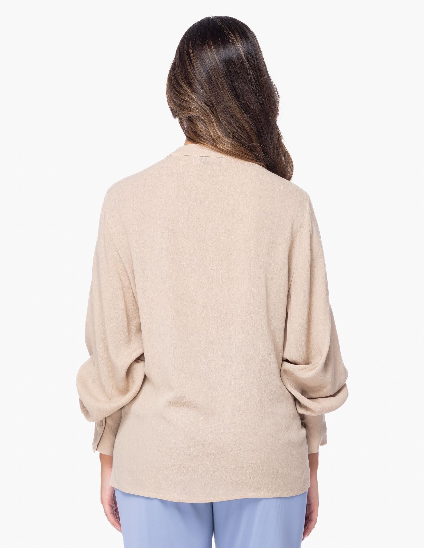 Blusa Essencia Mangas Largas Estampado para Damas