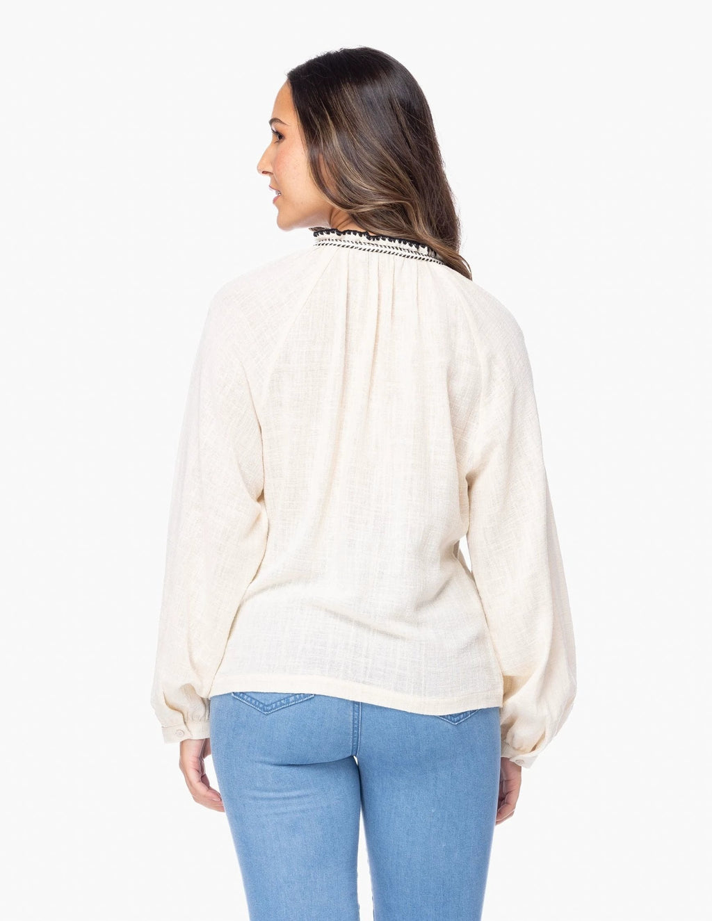 Blusa Essencia Mangas Largas Lisa Para Damas by Essencia