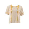 Blusa Essencia Mangas Cortas Estampado para Damas