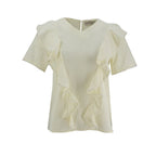 Blusa Essencia Mangas Cortas Liso Vuelo Para Damas by Essencia