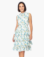 Vestido Essencia sin Mangas Estampado para Damas