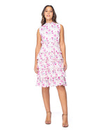 Vestido Essencia sin Mangas Estampado para Damas