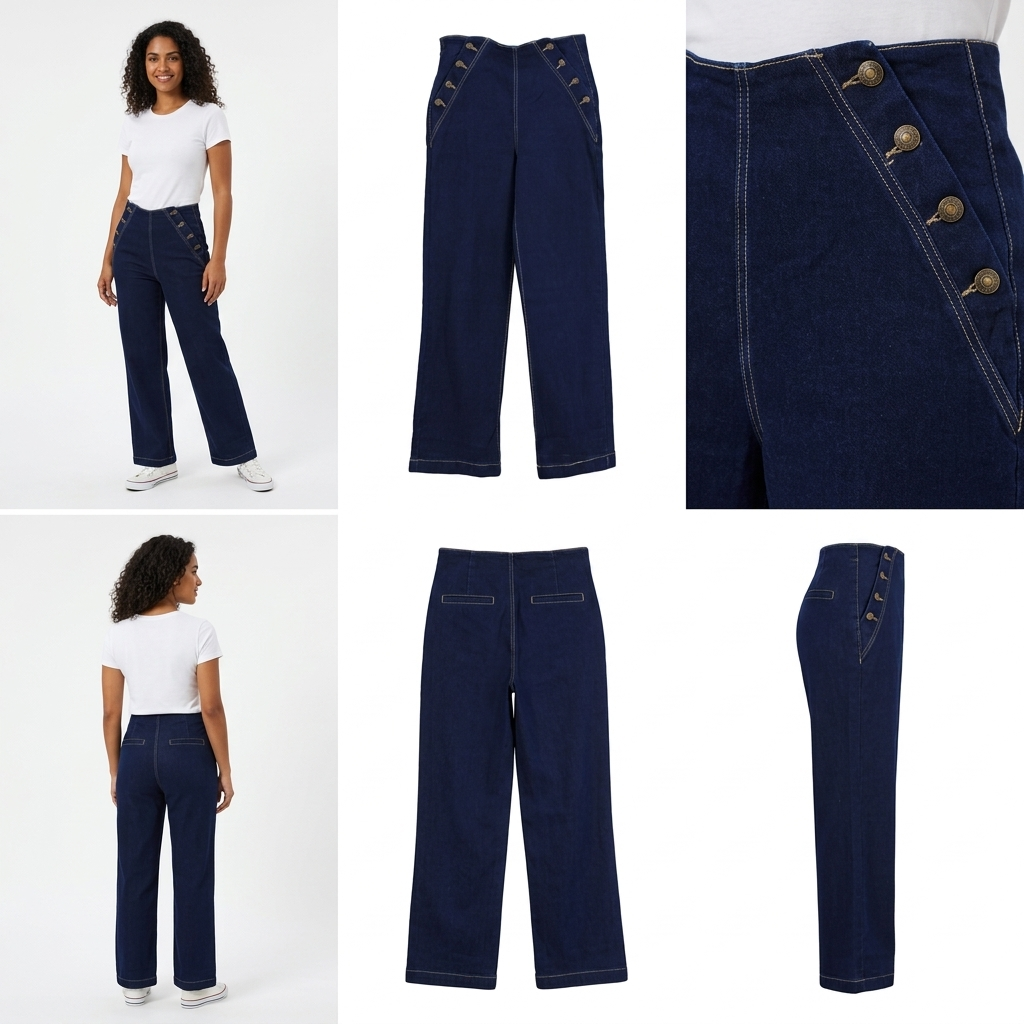 Pantalones Jeans Essencia para Damas – vista 2