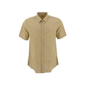 Camisa Members Only Mangas Cortas Lisa para Caballeros