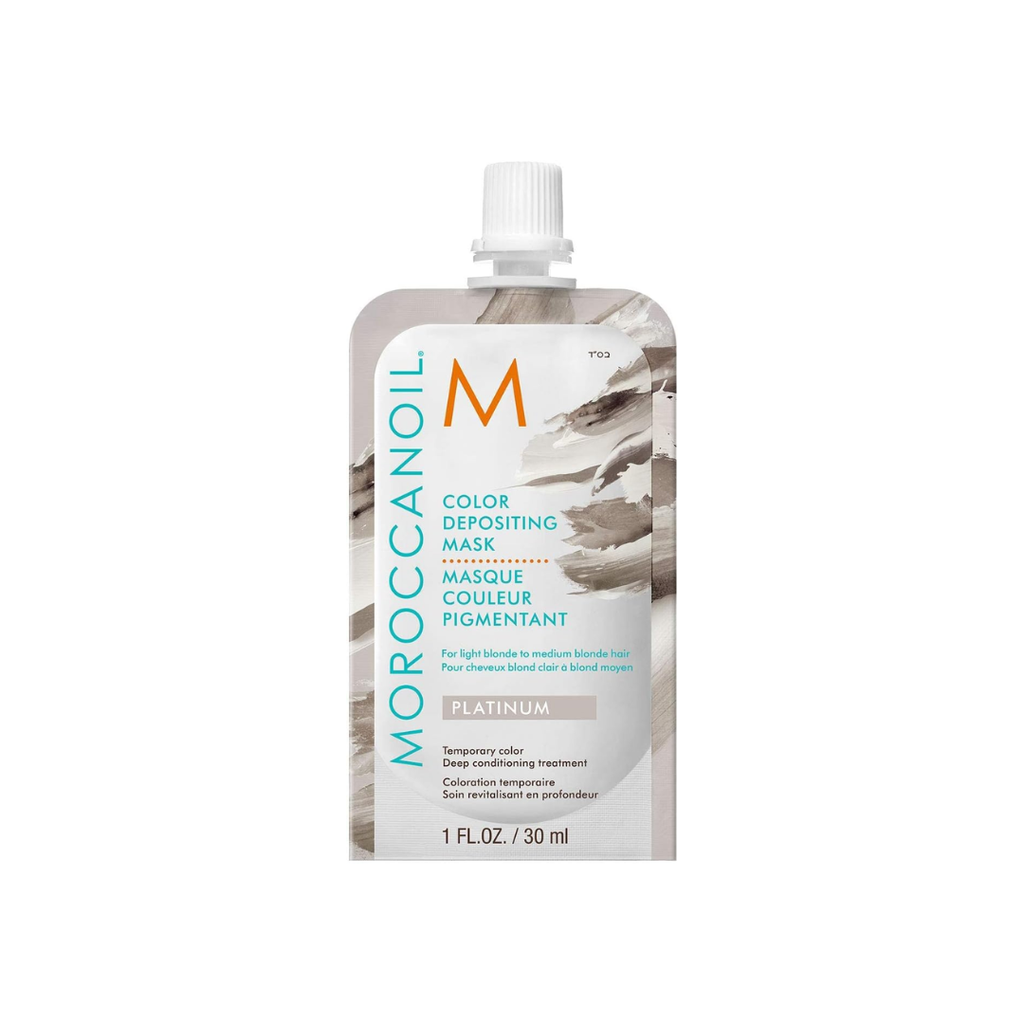 MOROCCAN OIL COLOR DEPOSIT MASK PLATINO 30ML