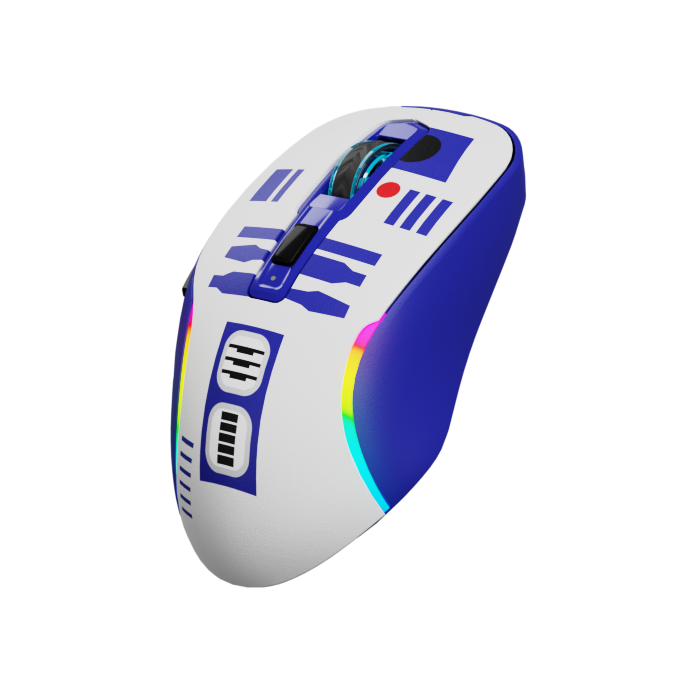 MOUSE GAMING PRIMUS GLADIUS TM10 BLUETOOTH/USB-C WHITE-BLUE