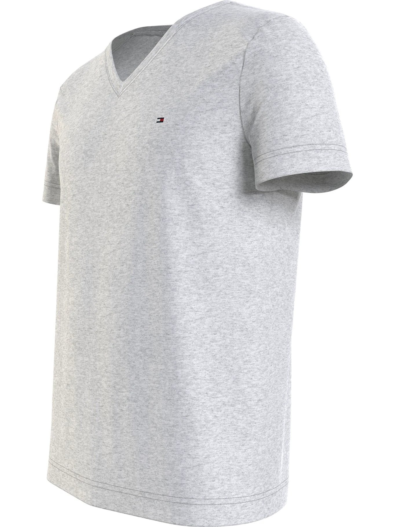 Camiseta Tommy Hilfiger Mangas Cortas Lisa Cuello V P/ Caballeros MW0MW10838 by Tommy Hilfiger