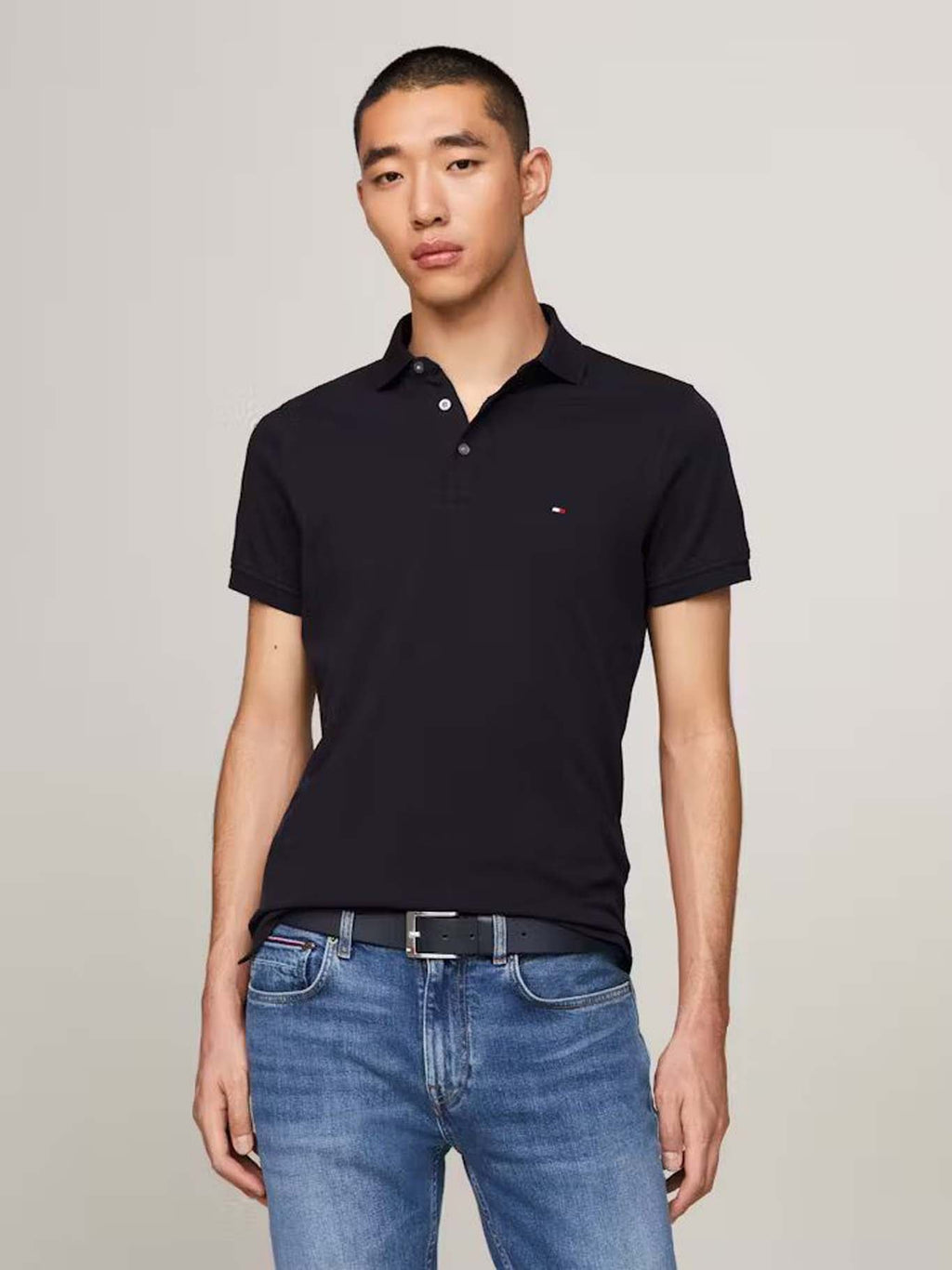 Poloshirt Tommy Hilfiger Mangas Cortas Liso para Caballeros