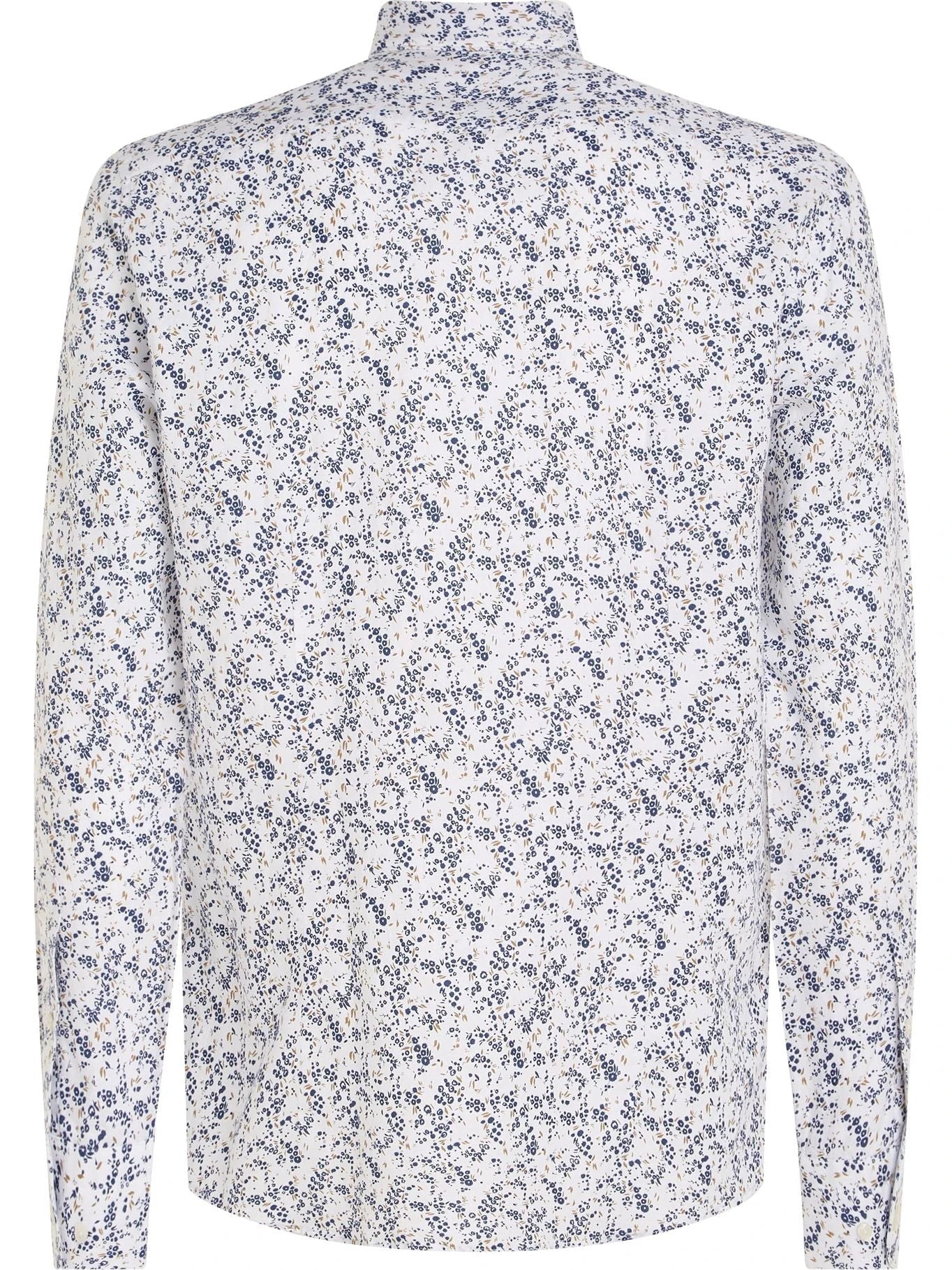 Camisa Tommy Hilfiger Mangas Largas Estampada P/ Caballeros MW0MW34631 by Tommy Hilfiger