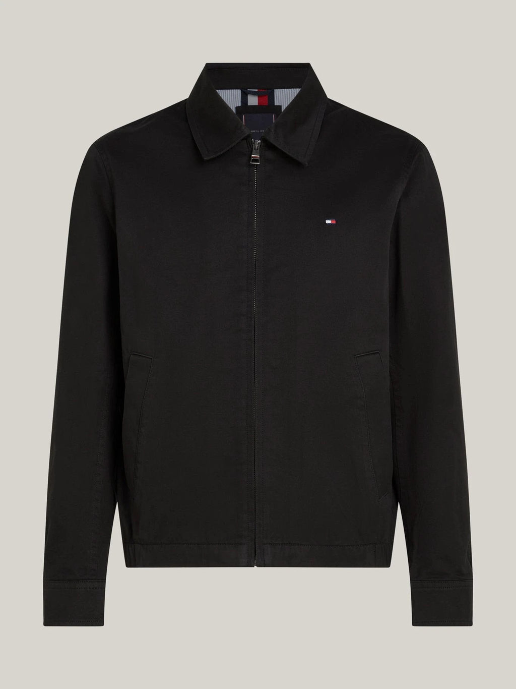 Jacket Tommy Hilfiger Mangas Largas Liso Para Caballeros by Tommy Hilfiger