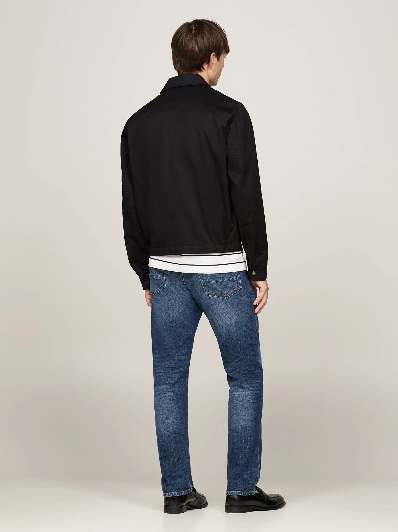 Jacket Tommy Hilfiger Mangas Largas Liso Para Caballeros by Tommy Hilfiger