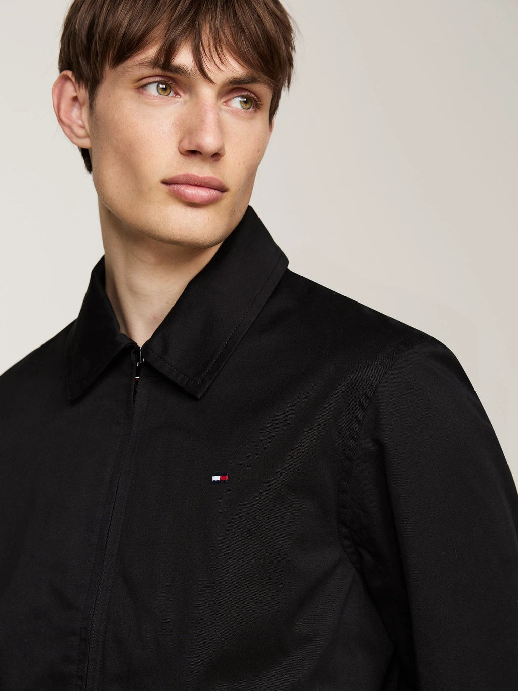 Jacket Tommy Hilfiger Mangas Largas Liso Para Caballeros by Tommy Hilfiger