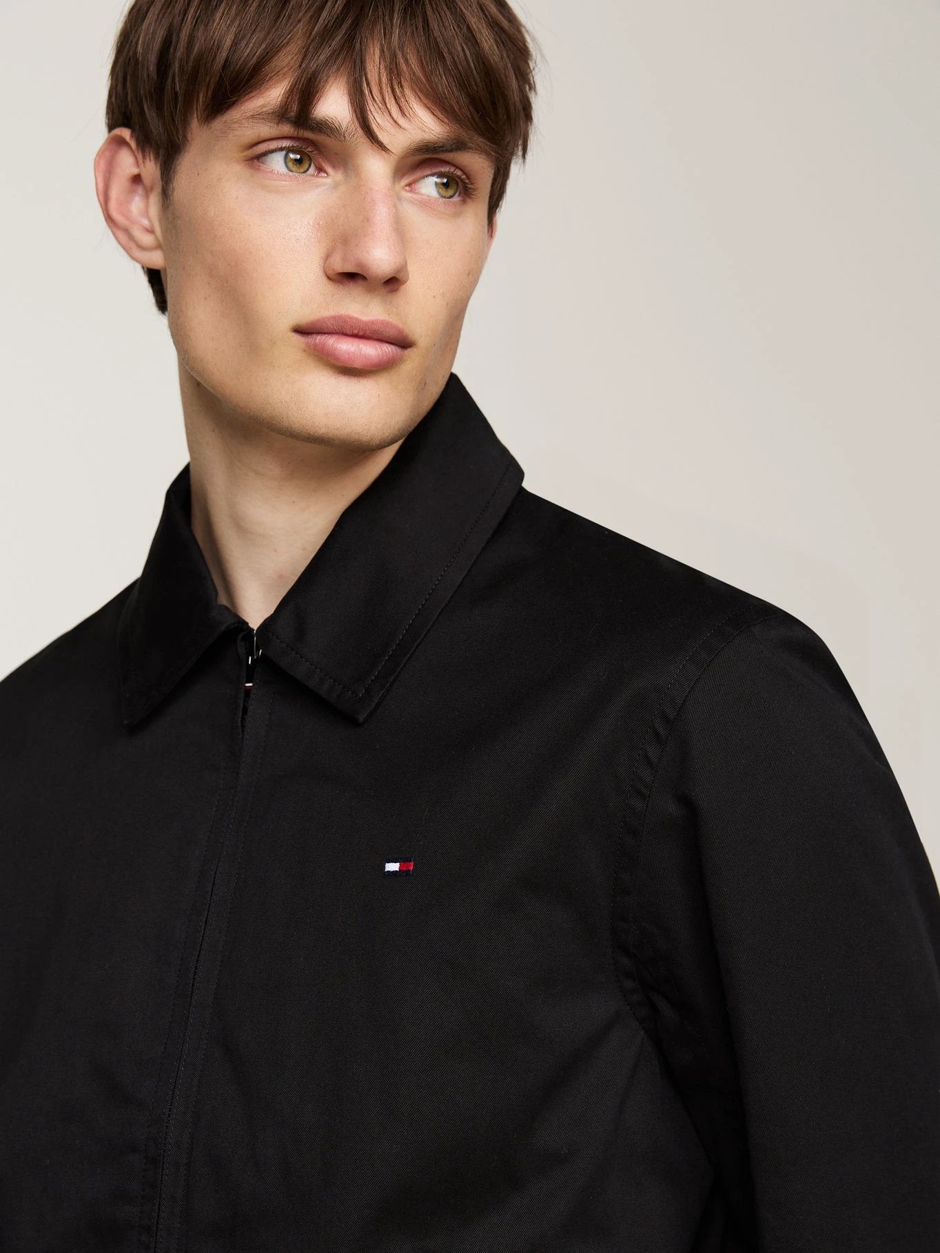 Jacket Tommy Hilfiger Mangas Largas Liso Para Caballeros by Tommy Hilfiger