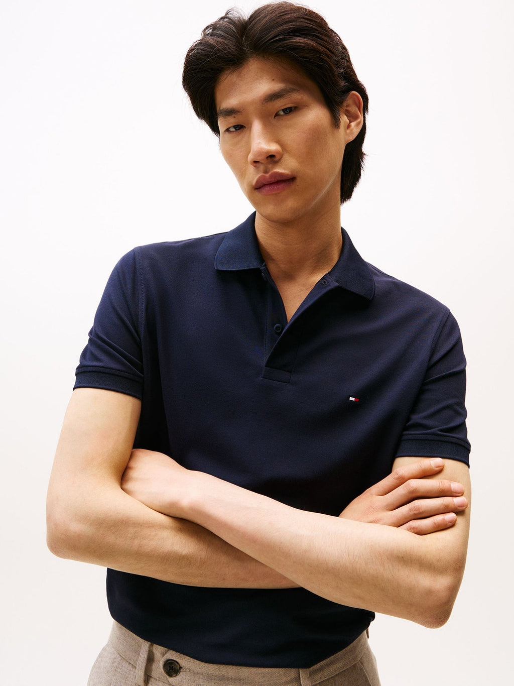 Poloshirt Tommy Hilfiger Mangas Cortas Liso para Caballeros