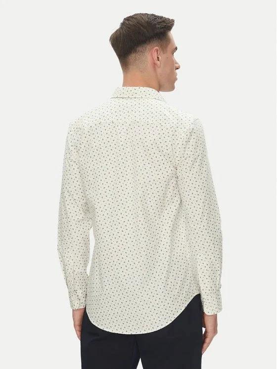 Camisa Tommy Hilfiger Mangas Largas Estampada Para Caballeros by Tommy Hilfiger