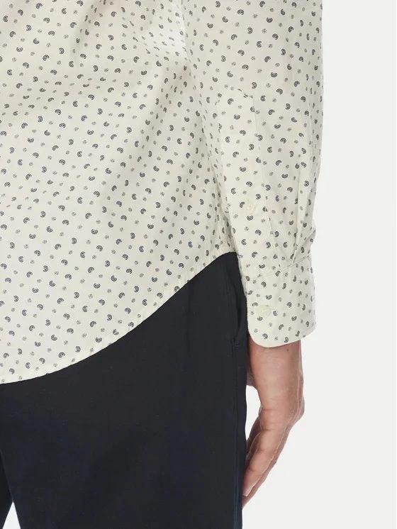Camisa Tommy Hilfiger Mangas Largas Estampada Para Caballeros by Tommy Hilfiger