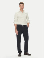 Camisa Tommy Hilfiger Mangas Largas Estampada Para Caballeros by Tommy Hilfiger
