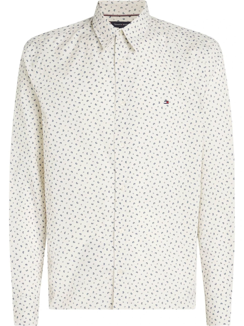 Camisa Tommy Hilfiger Mangas Largas Estampada Para Caballeros by Tommy Hilfiger