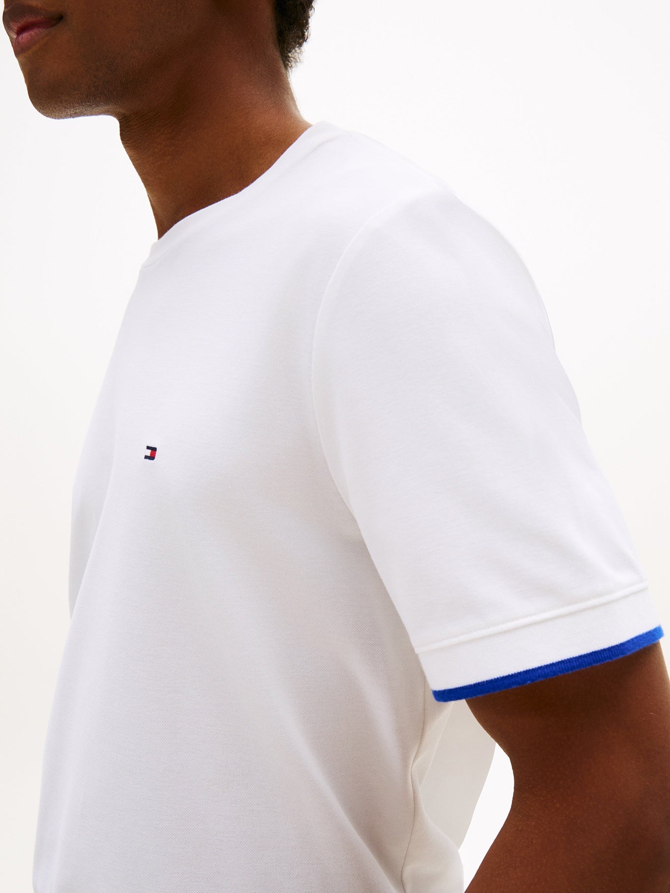 Camiseta Tommy Hilfiger Mangas Cortas Lisa para Caballeros
