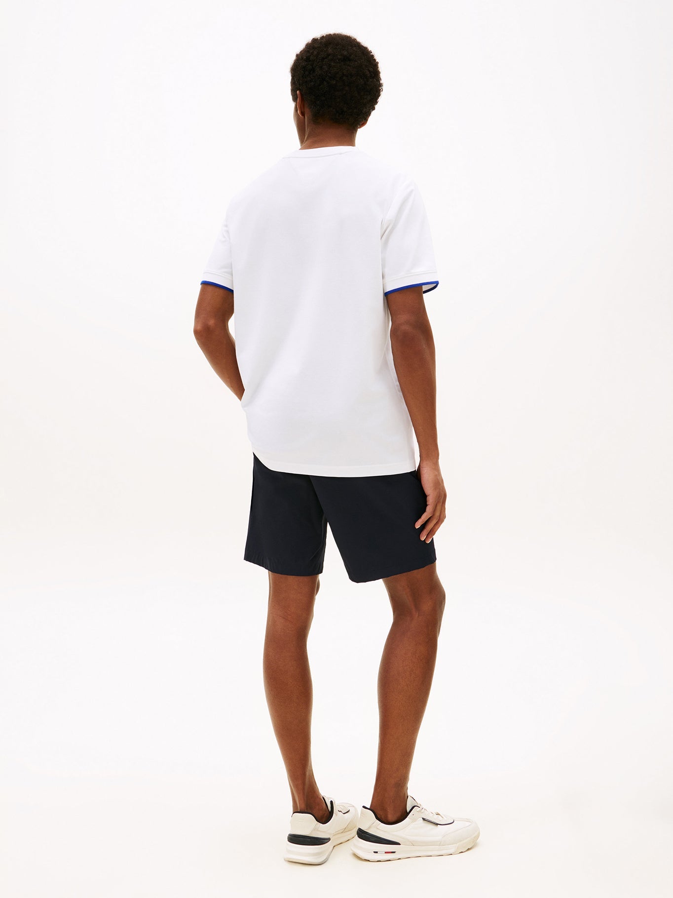 Camiseta Tommy Hilfiger Mangas Cortas Lisa para Caballeros