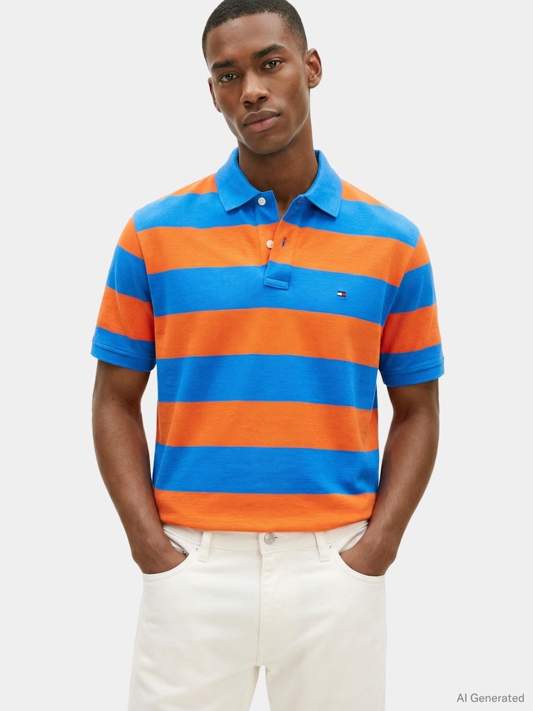 Poloshirt Tommy Hilfiger Mangas Cortas Rayas para Caballeros