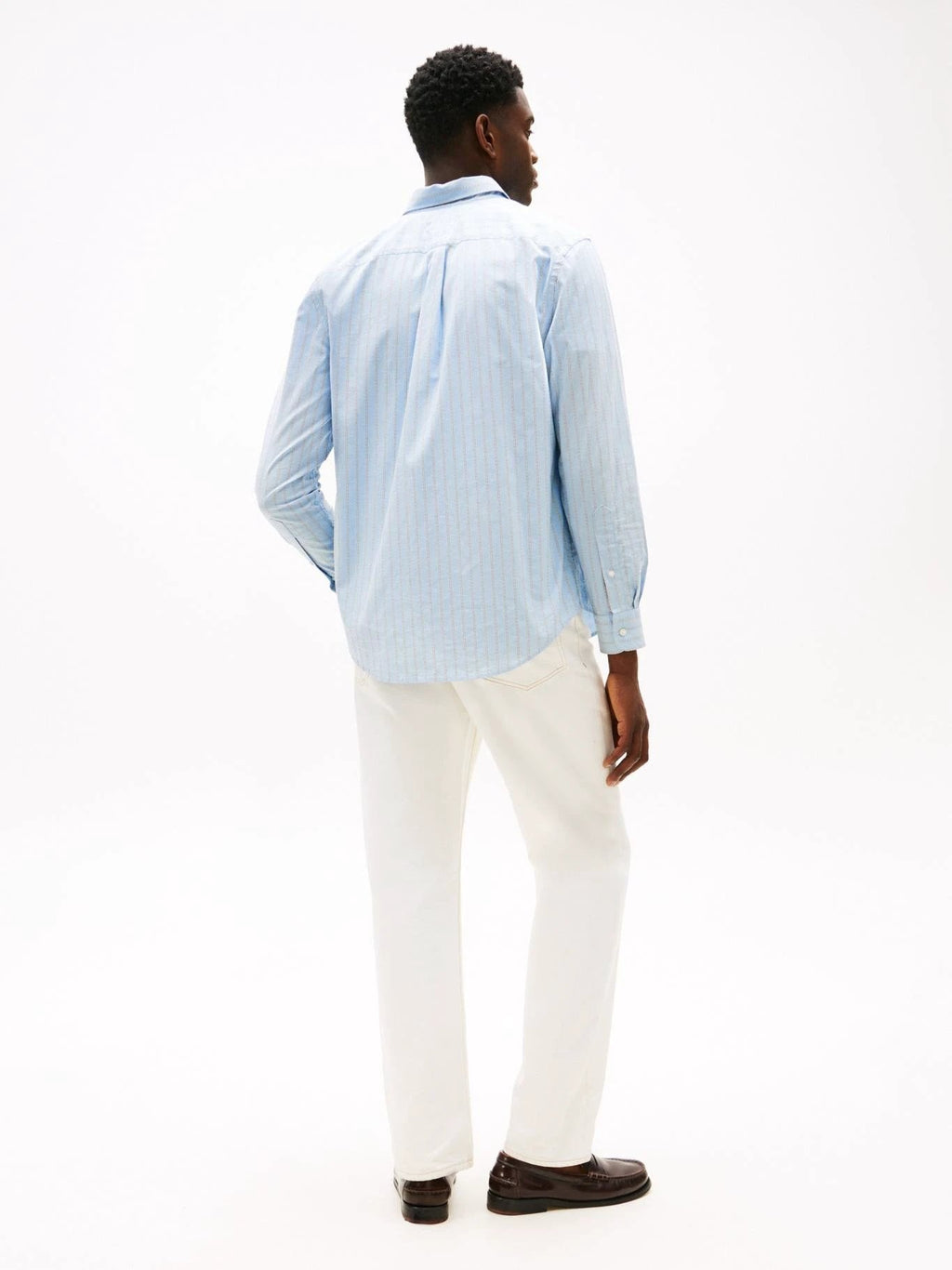 Camisa Tommy Hilfiger Mangas Largas Rayas Para Caballeros by Tommy Hilfiger