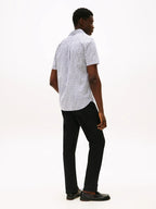 Camisa Tommy Hilfiger Mangas Cortas Estampada Para Caballeros by Tommy Hilfiger