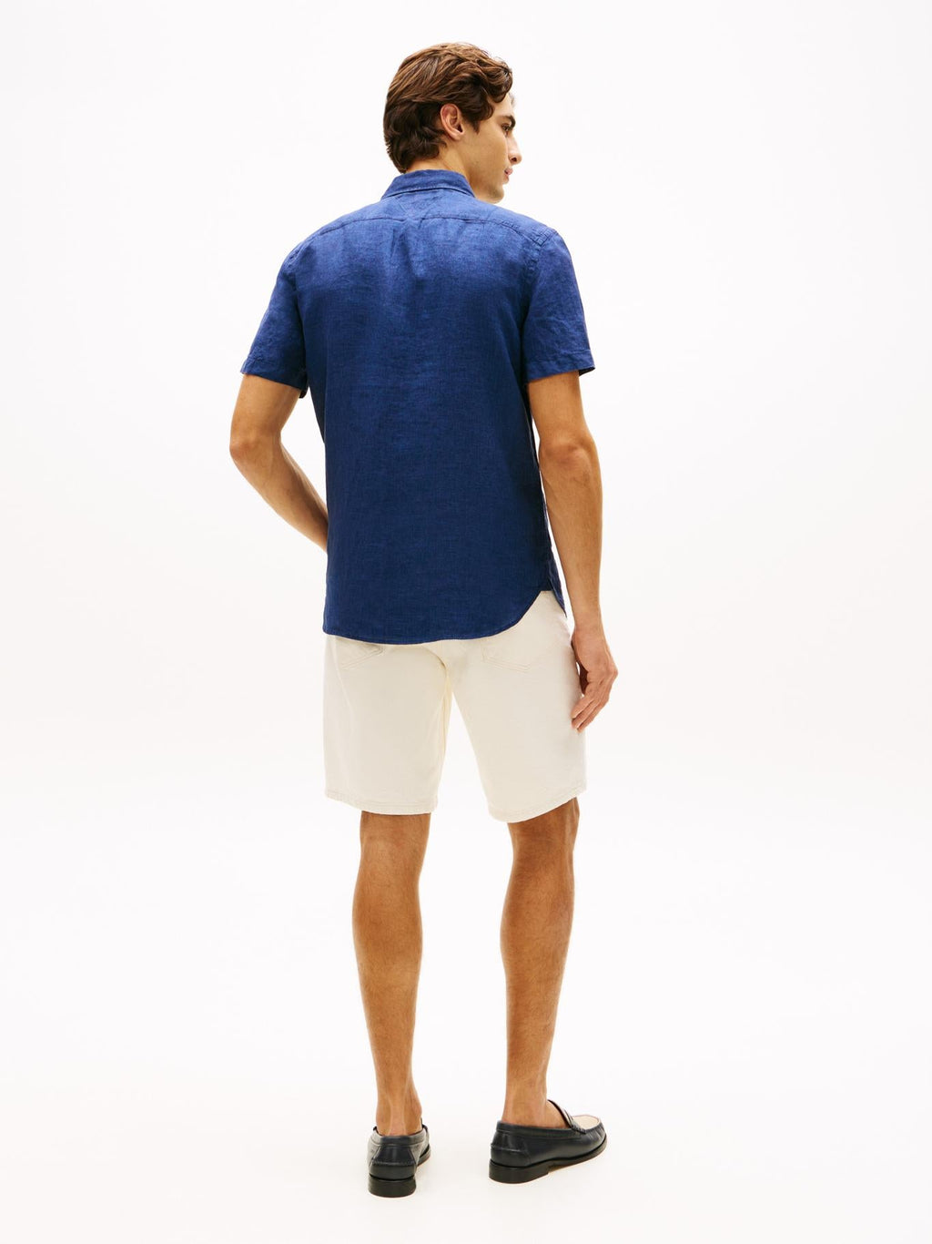 Camisa Tommy Hilfiger Mangas Cortas Lisa para Caballeros