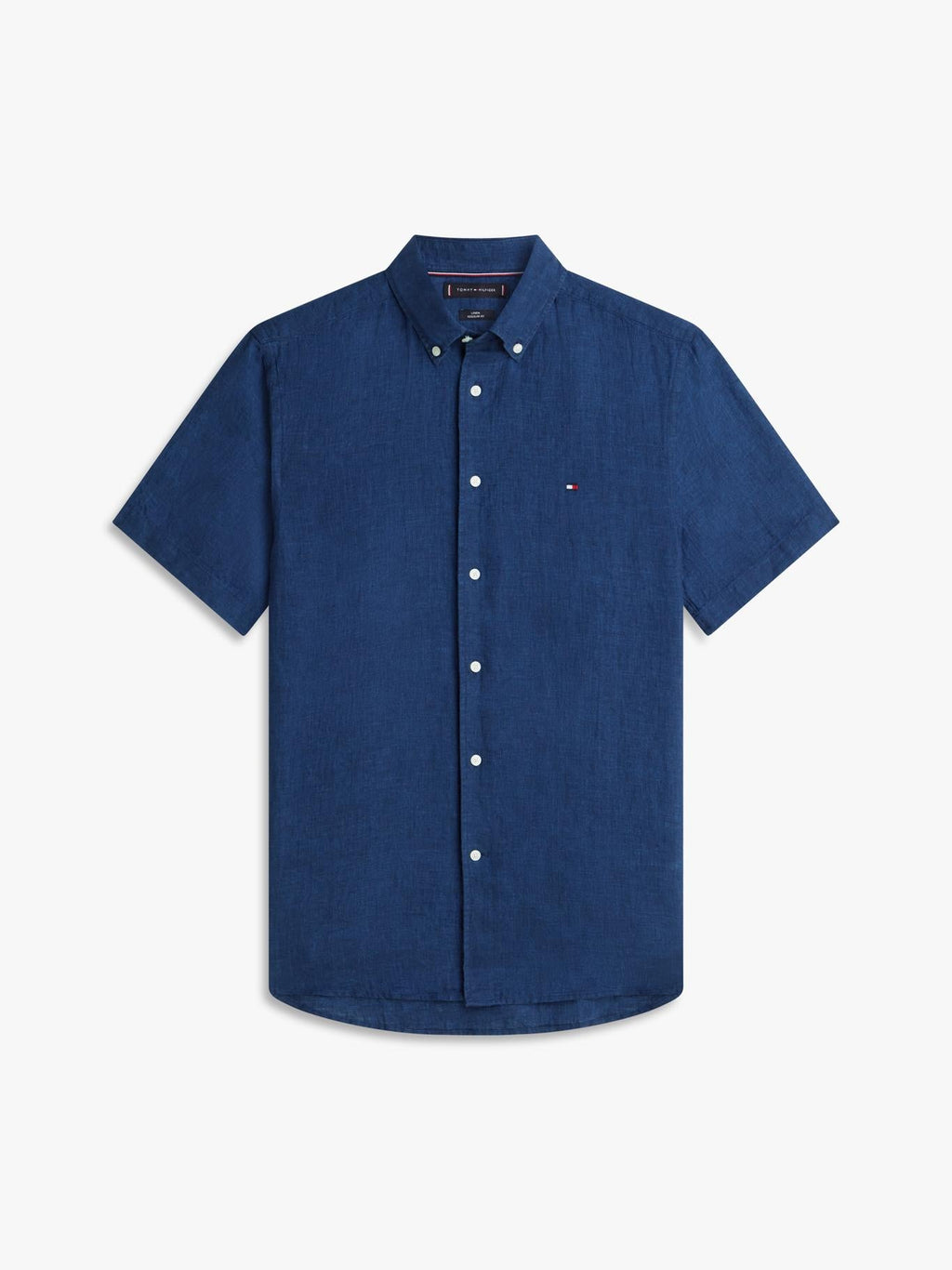 Camisa Tommy Hilfiger Mangas Cortas Lisa para Caballeros