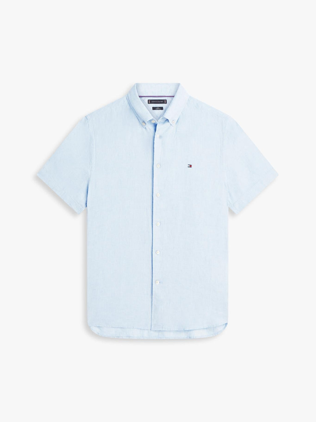 Camisa Tommy Hilfiger Mangas Cortas Lisa para Caballeros
