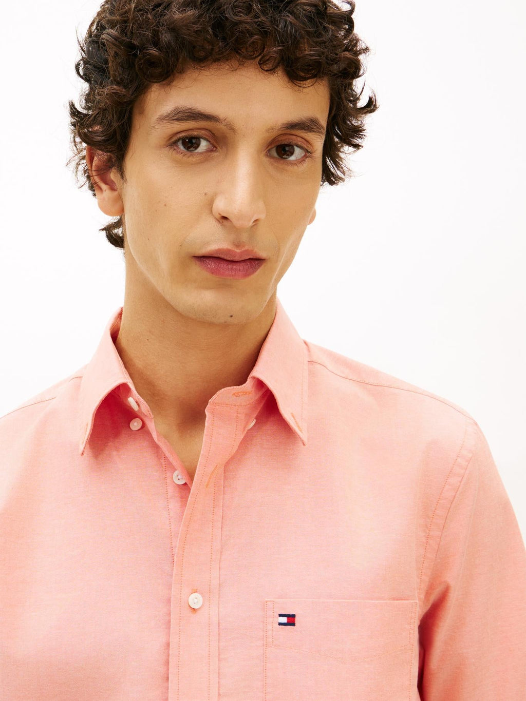 Camisa Tommy Hilfiger Mangas Largas Lisa para Caballeros