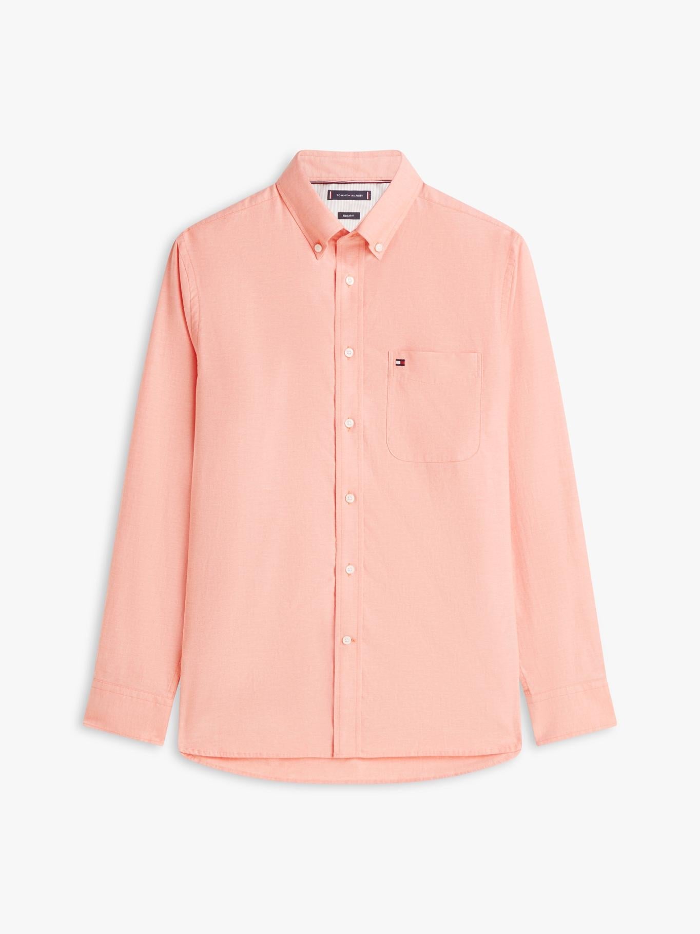 Camisa Tommy Hilfiger Mangas Largas Lisa para Caballeros
