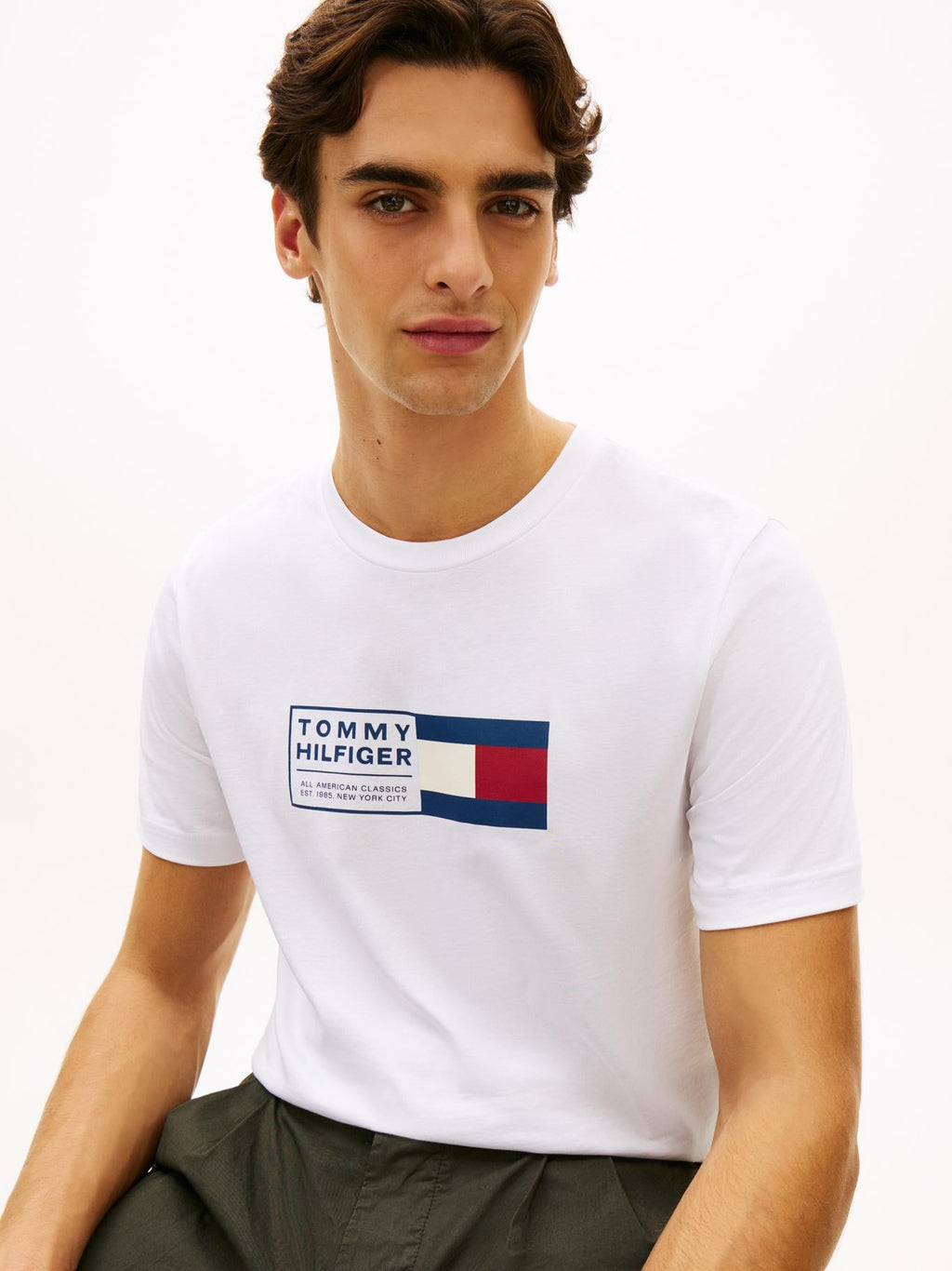 Camisa Tommy Hilfiger Mangas Cortas Estampado para Caballeros