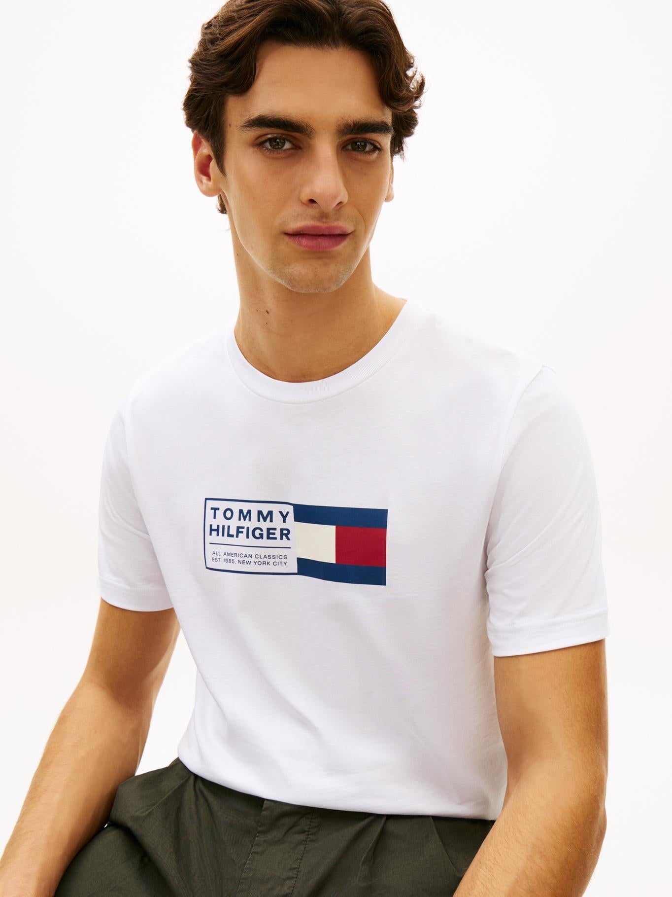 Camisa Tommy Hilfiger Mangas Cortas Estampado para Caballeros
