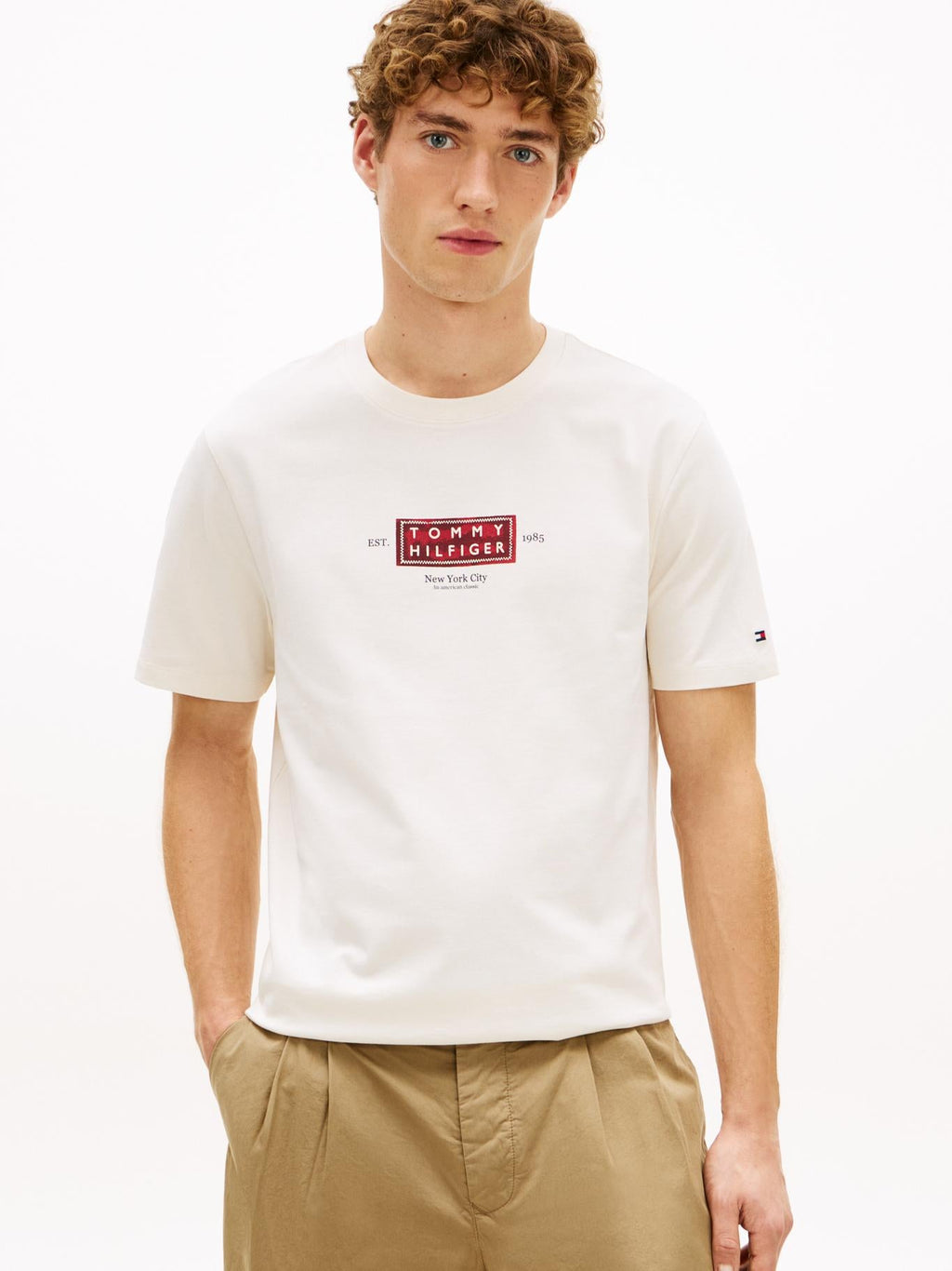 Camiseta Tommy Hilfiger Mangas Cortas Estampado para Caballeros