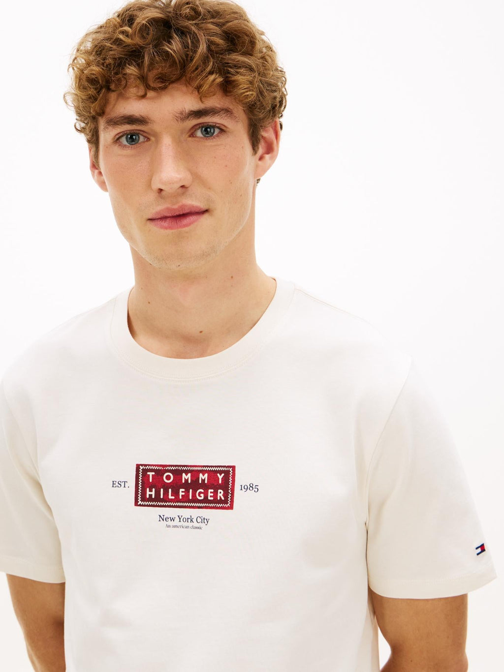 Camiseta Tommy Hilfiger Mangas Cortas Estampado para Caballeros