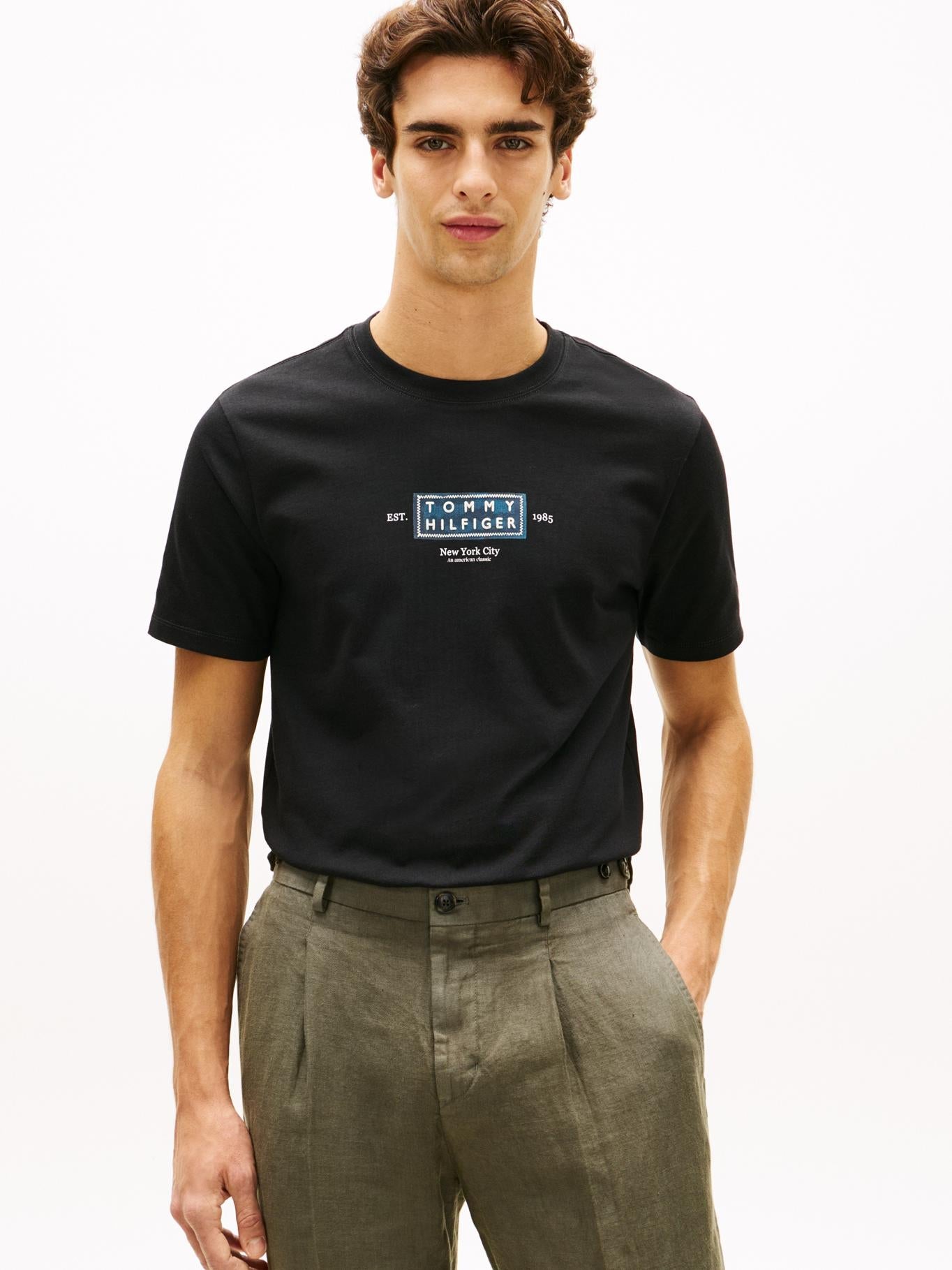 Camiseta Tommy Hilfiger Mangas Cortas Estampado para Caballeros