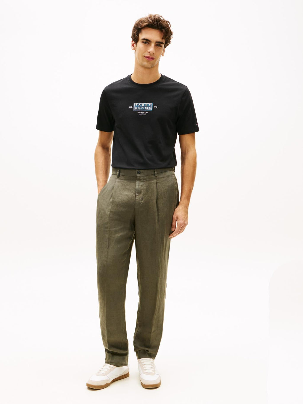 Camiseta Tommy Hilfiger Mangas Cortas Estampado para Caballeros