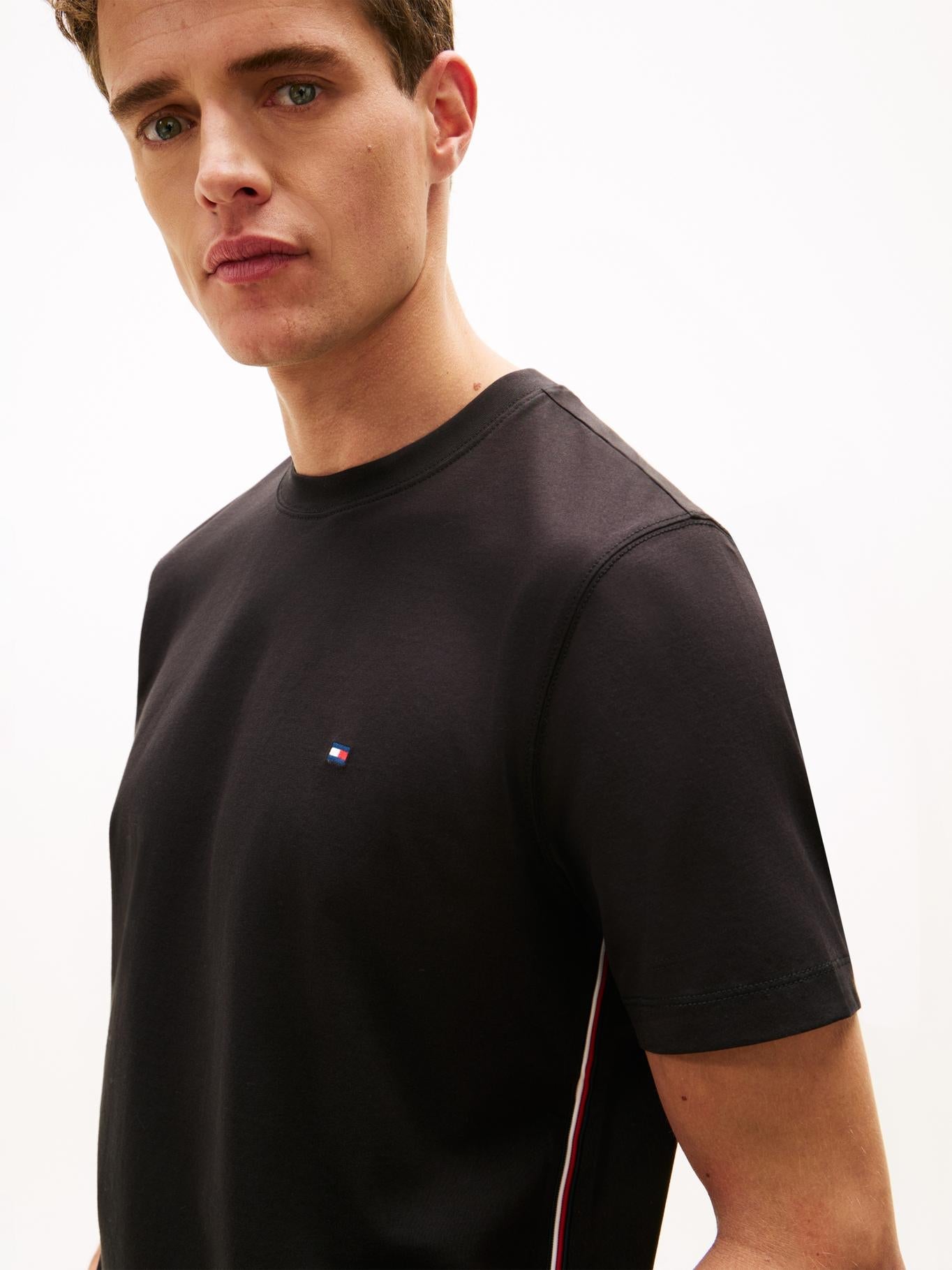 Camiseta Tommy Hilfiger Mangas Cortas Lisa para Caballeros
