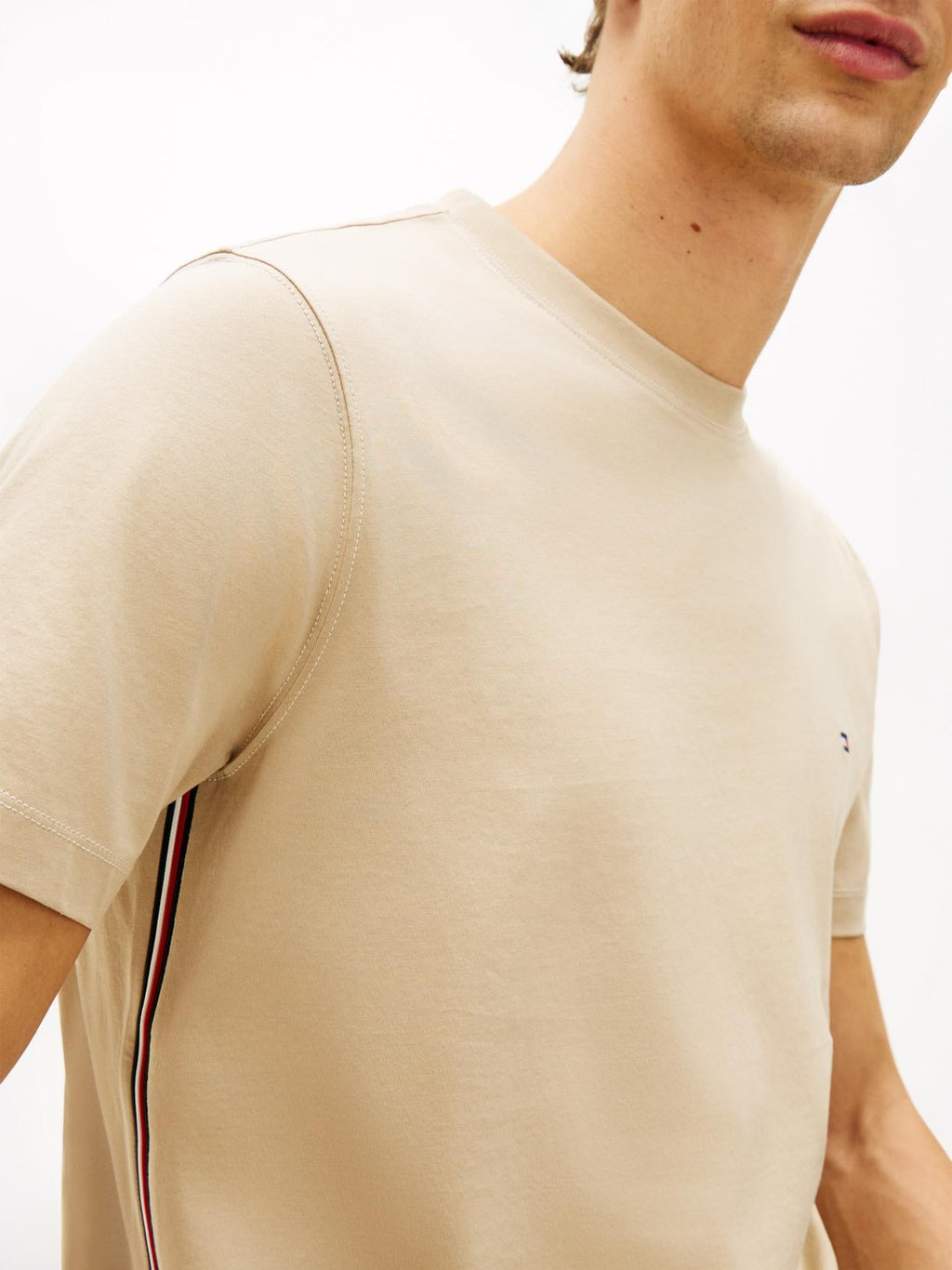 Camiseta Tommy Hilfiger Mangas Cortas Lisa para Caballeros