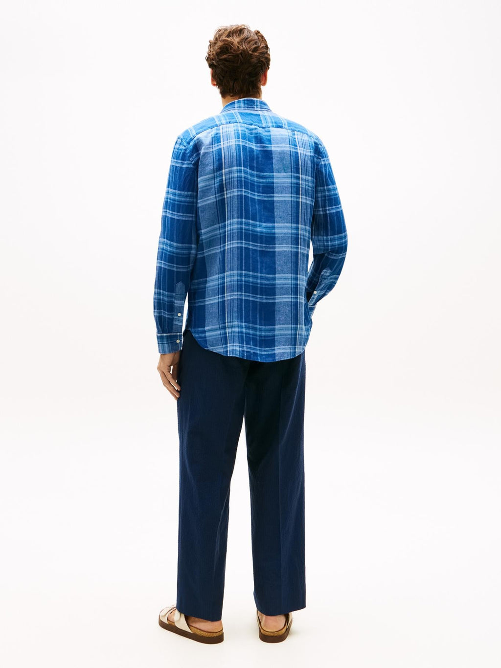 Camisa Tommy Hilfiger Mangas Largas Cuadros para Caballeros