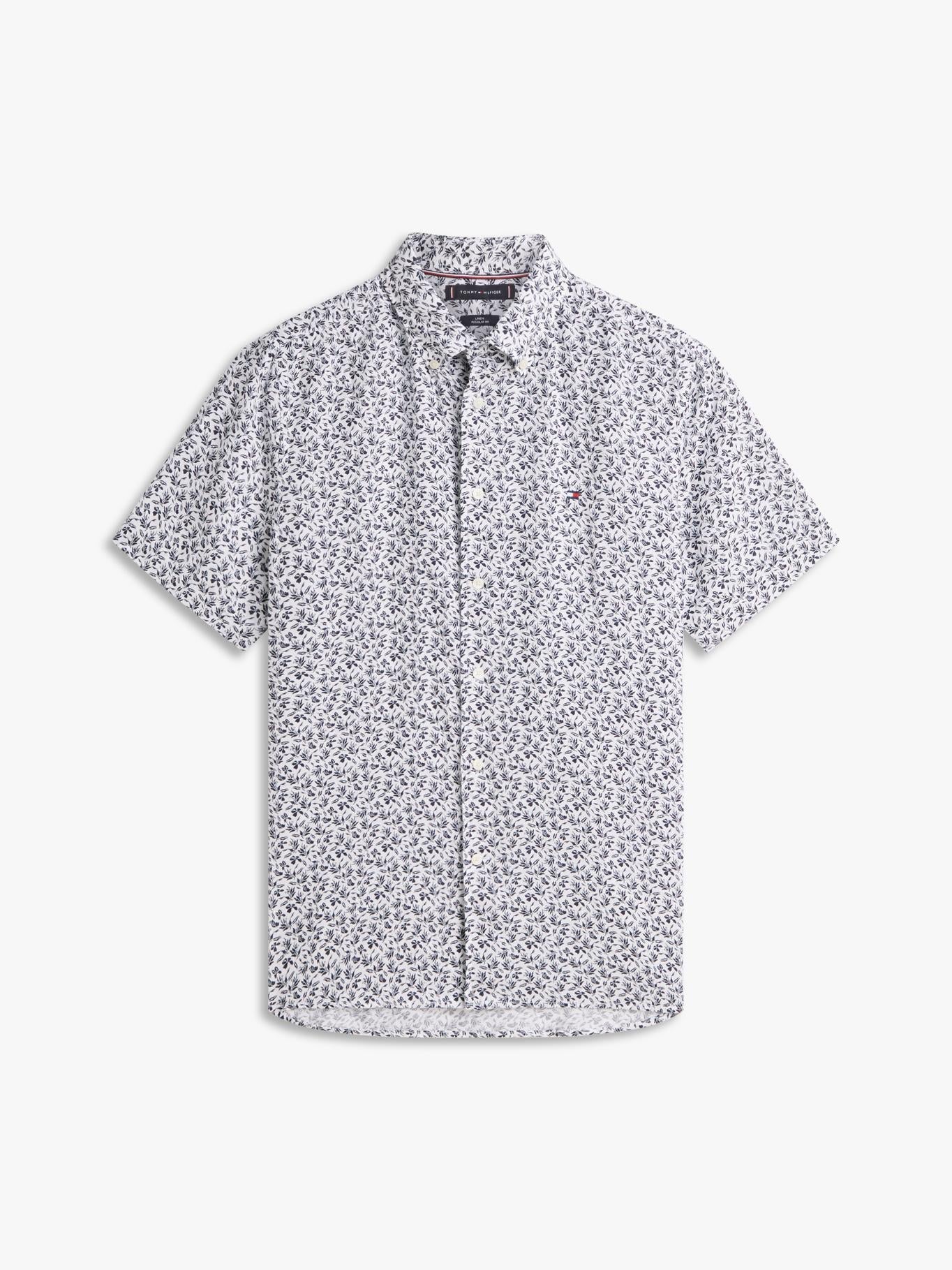Camisa Tommy Hilfiger Mangas Cortas Estampado para Caballeros